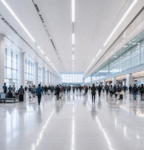 Intelligent perception in complex public spaces
